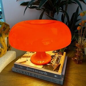 SOLD - Modern Sunset Mushroom Lamp